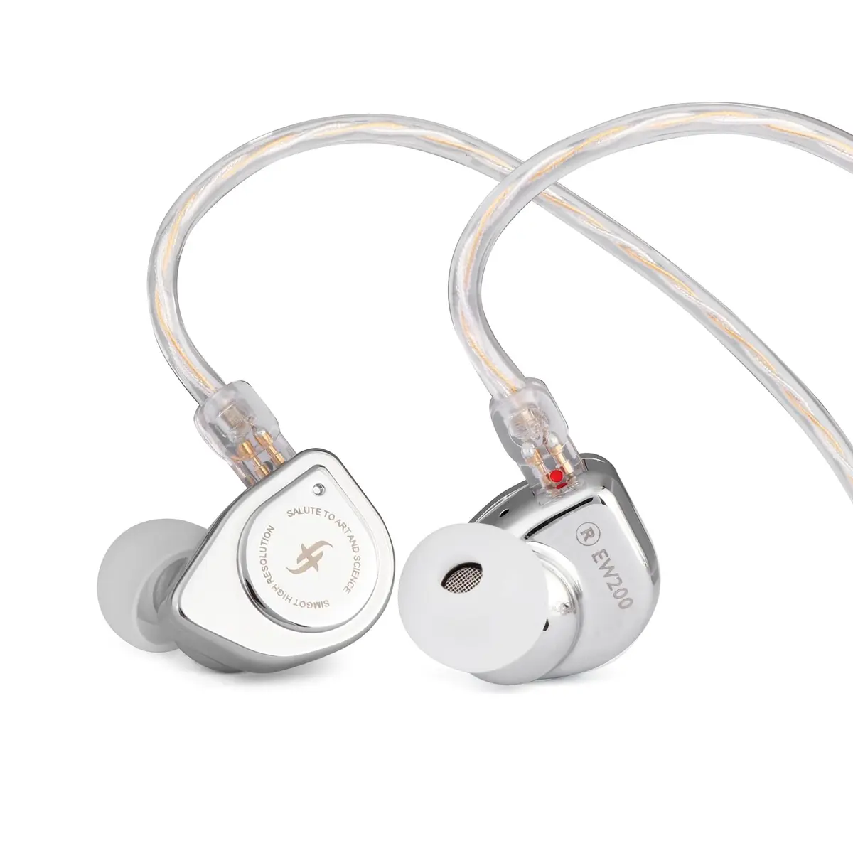 SIMGOT EW200 In Ear Earphones 10mm SCP Diaphragm | Dual Magnetic & Dual Cavity Design - main product image