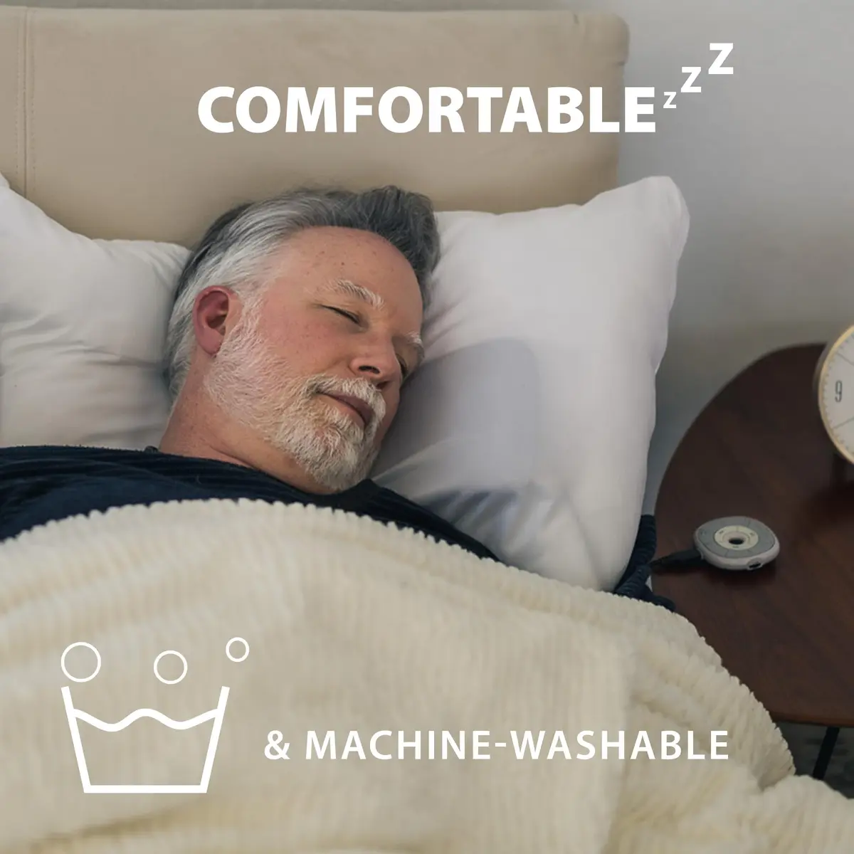 Avantree Slumber Bluetooth Pillow Speaker with White Noise & Micro SD Card, Dark Gray | Private Sleep Audio for Relaxation - view 7
