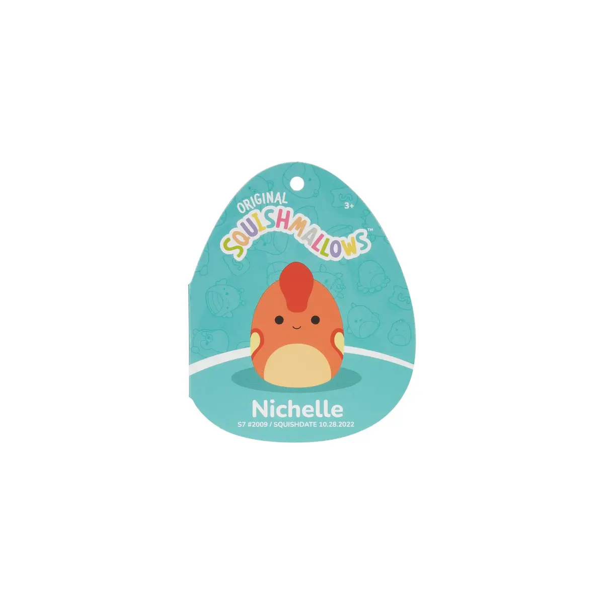 Squishmallows Original 19cm Nichelle The Parasaurolophus | Ultra Soft Plush Toy for Kids - view 5