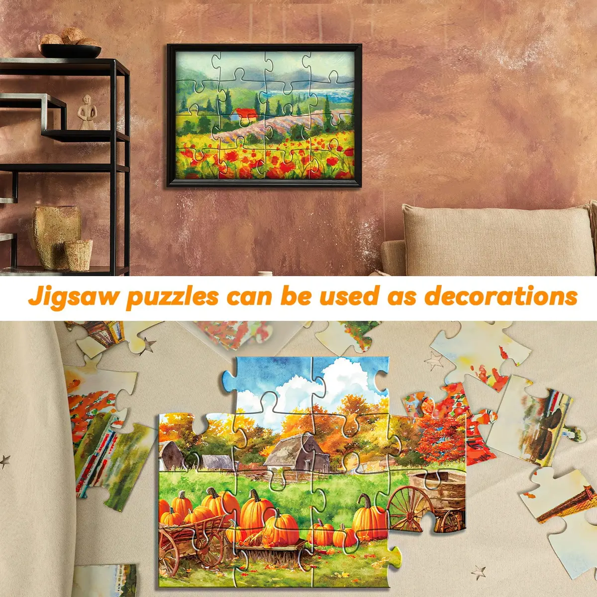 party greeting Large Jigsaw Puzzles for Elderly Dementia | Cognitive & Memory Activity (70-120 chars) - view 5