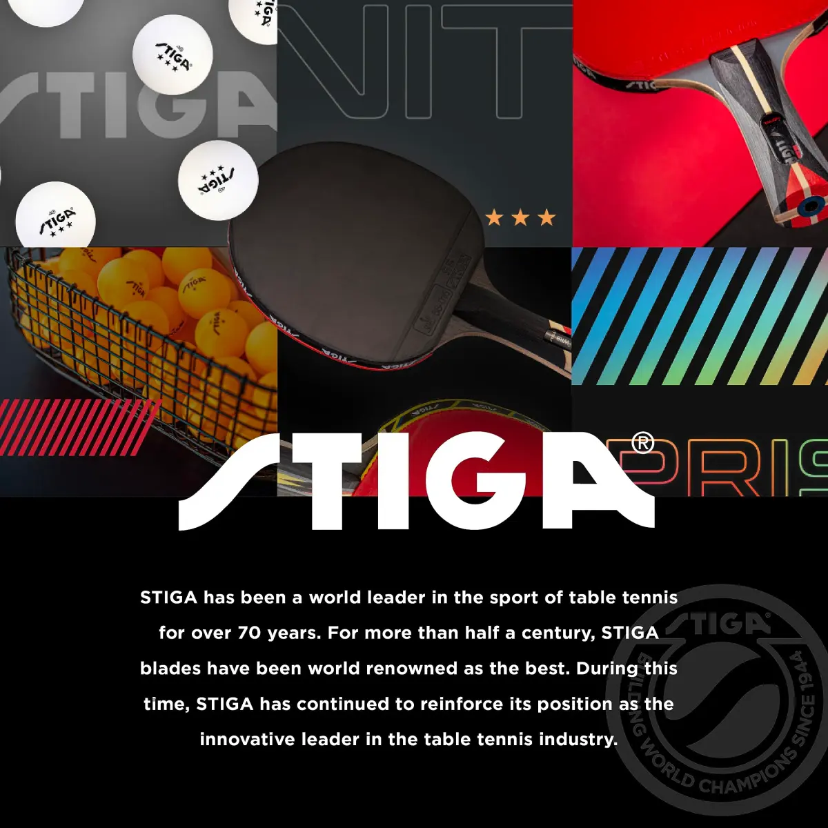 STIGA Pro Carbon Table Tennis Racket with Carbon Technology | Speed 99, Spin 100, Control 79 - view 6