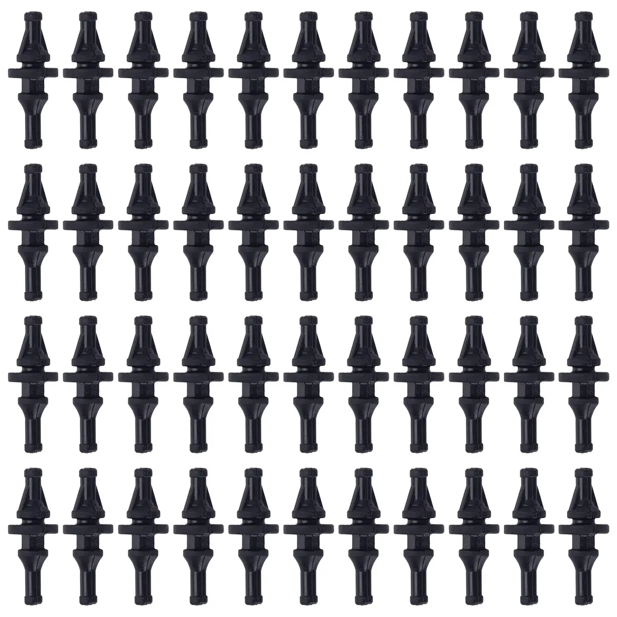 AUEAR 50 Pack 30mm Silicone Anti-Vibration Screws for PC Case Fans | Reduce Noise & Vibration - main product image