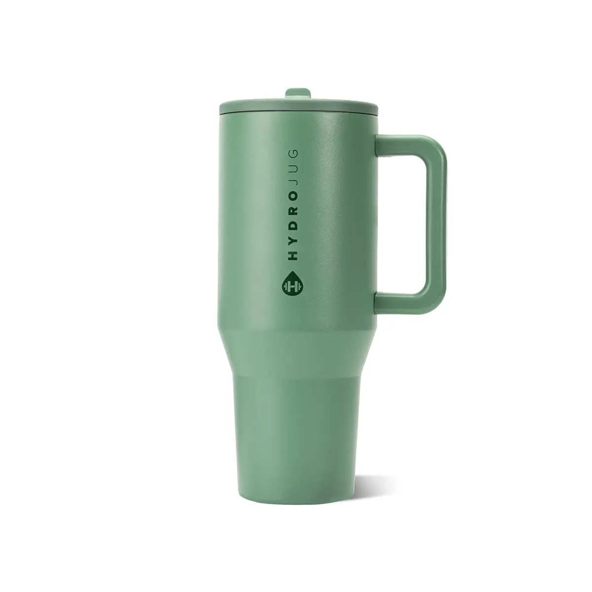 HydroJug Traveler 40oz Insulated Water Bottle with Handle | Leakproof, Triple Wall Stainless Steel, Sage - main product image