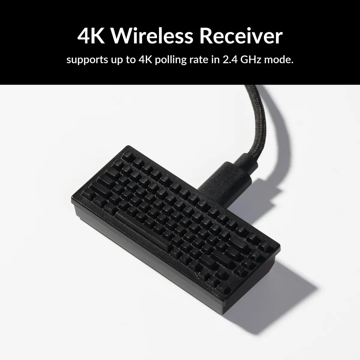 Keychron M3 Mini 4K Wireless Bluetooth 5.1/2.4 GHz/Wired Optical Mouse | Ultra-Lightweight 55g, 26,000 DPI, Programmable - view 5