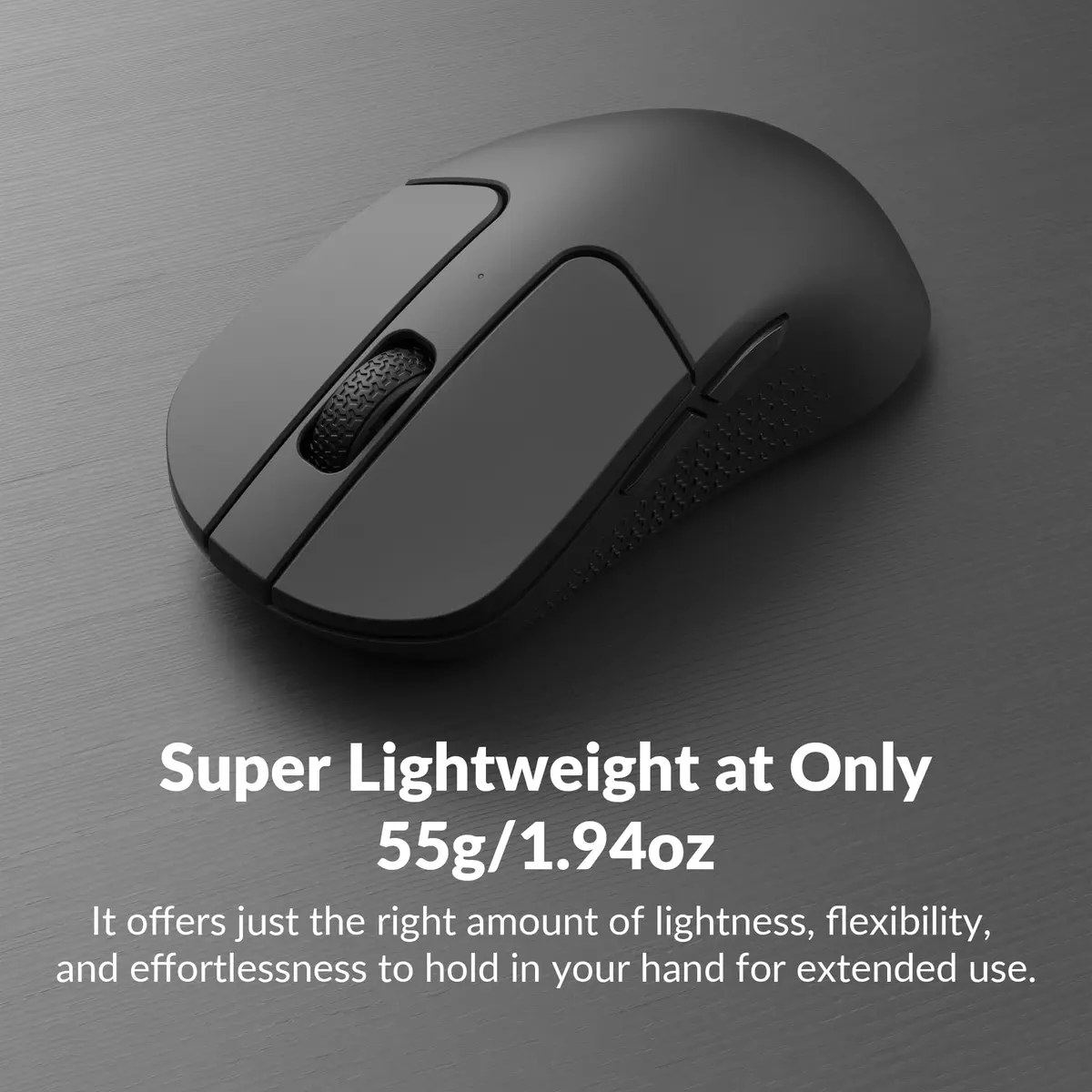Keychron M3 Mini 4K Wireless Bluetooth 5.1/2.4 GHz/Wired Optical Mouse | Ultra-Lightweight 55g, 26,000 DPI, Programmable - view 4