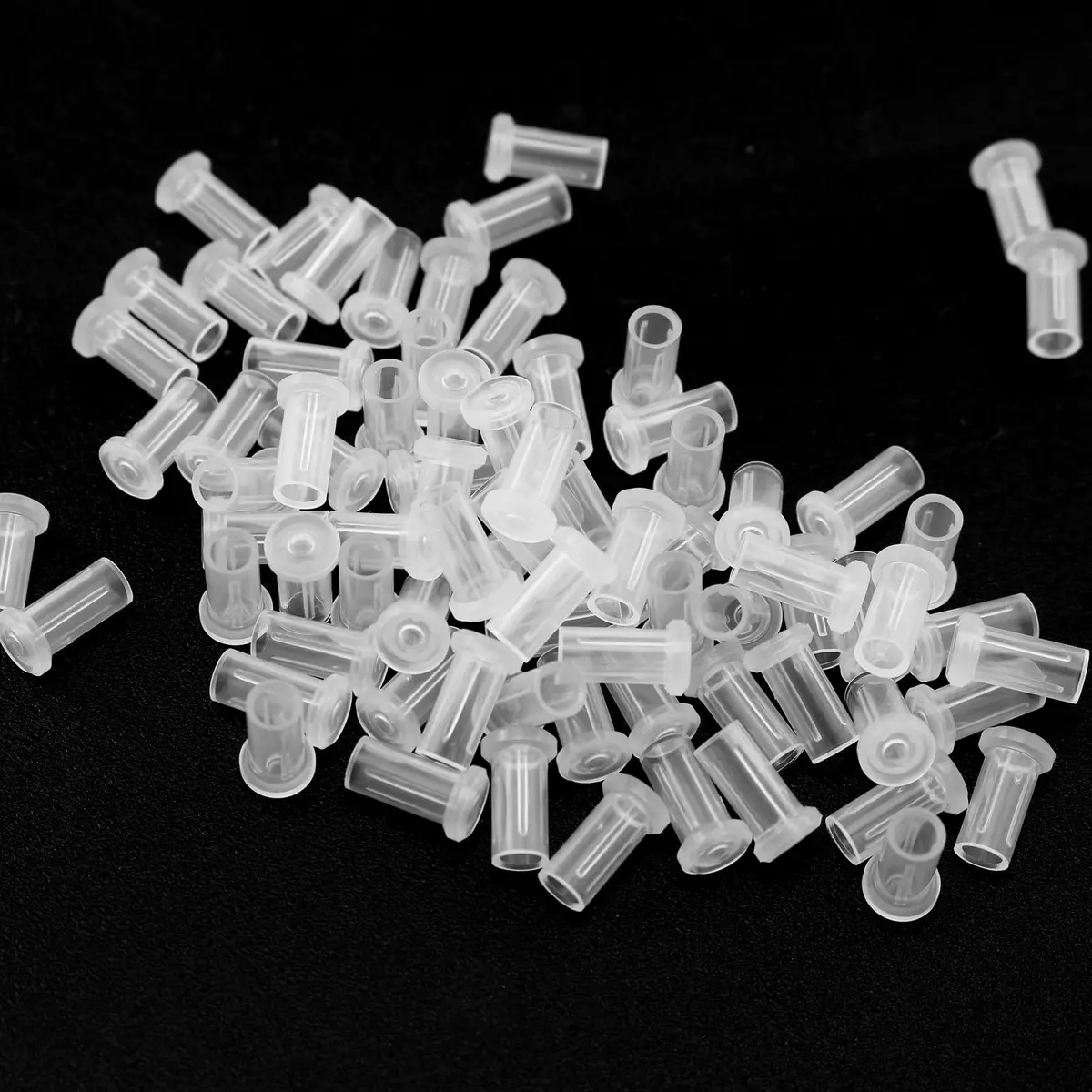 Lind Kitchen Fiber Optic Dust Caps 100PCS | Transparent T-Shaped Connectors for Devices & Cables - view 2