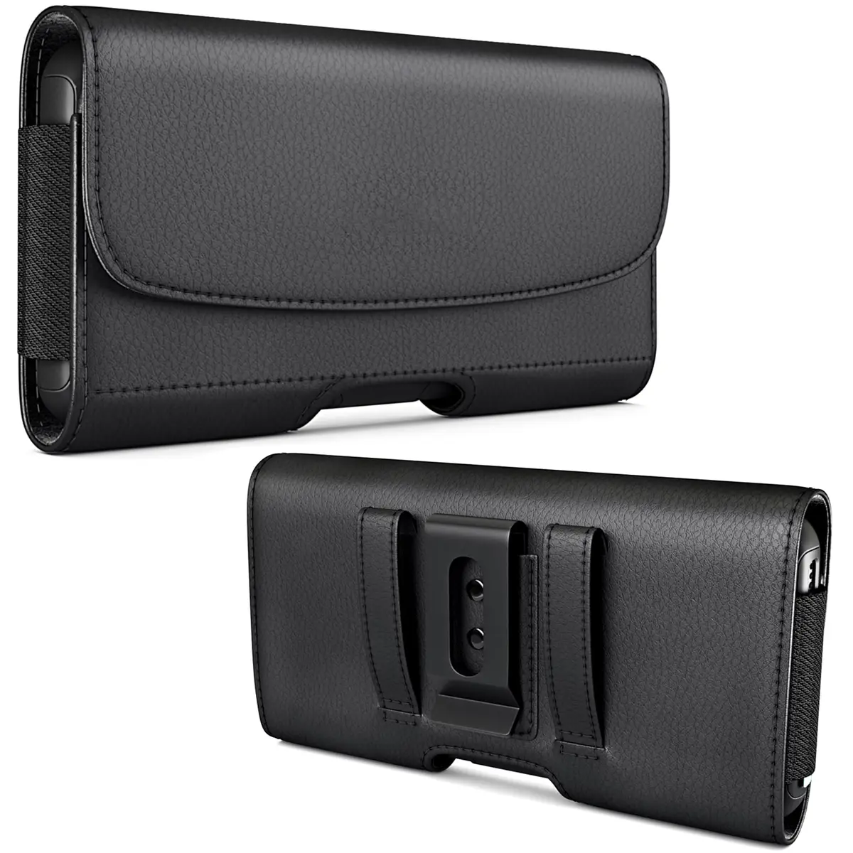 BOMEA Extra Large Cell Phone Holster for Samsung Galaxy Ultra S25 S24 S23 S22 S21 Note 20, Google Pixel 8 9 Pro XL | Secure Belt Carry - view 8
