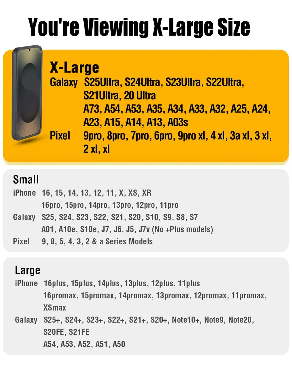 BOMEA Extra Large Cell Phone Holster for Samsung Galaxy Ultra S25 S24 S23 S22 S21 Note 20, Google Pixel 8 9 Pro XL | Secure Belt Carry - view 3