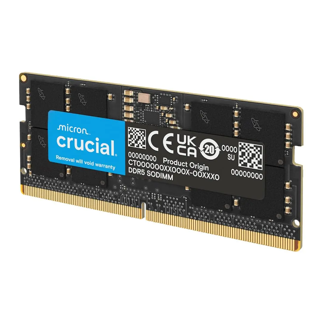 Crucial 16GB DDR5 RAM Laptop Memory Kit (2x8GB) 5600MHz 16GB (2x8GB) 16 GB | High-Speed Performance for Gaming & Content Creation - main product image
