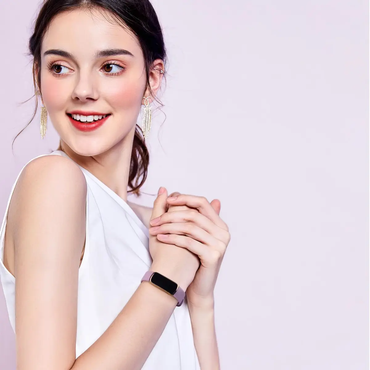 AK 4 Pack Sport Bands Compatible with Fitbit Luxe Small | 15mm Width - view 4
