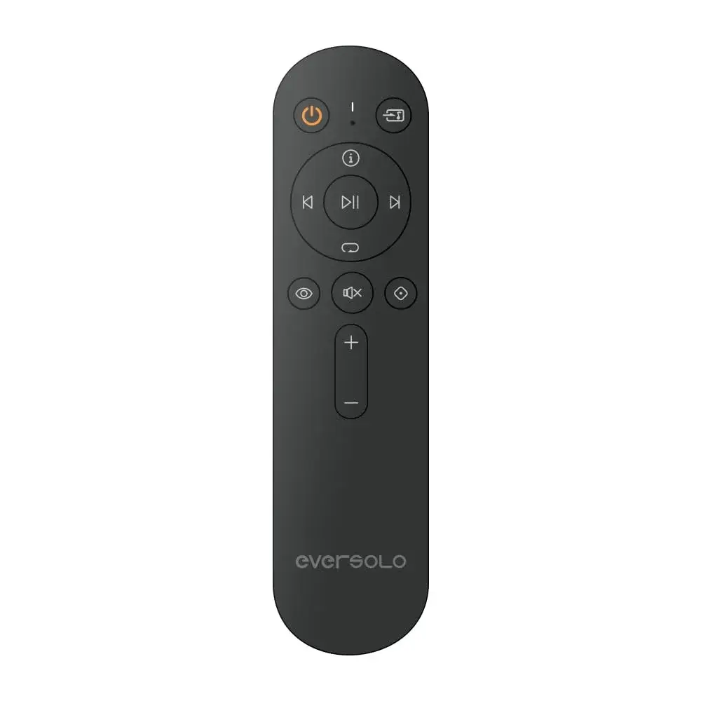 Eversolo BTR-12 Bluetooth Remote Control for DMP-A6 Series | 10m Range, IR Power Key, Ergonomic Design - view 2