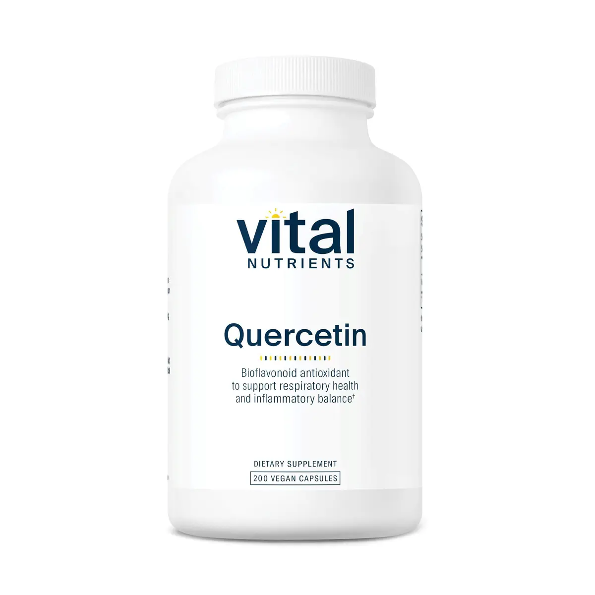 Vital Nutrients Quercetin 500mg | Supports Immune & Respiratory Health, Vegan, 200 Capsules - main product image