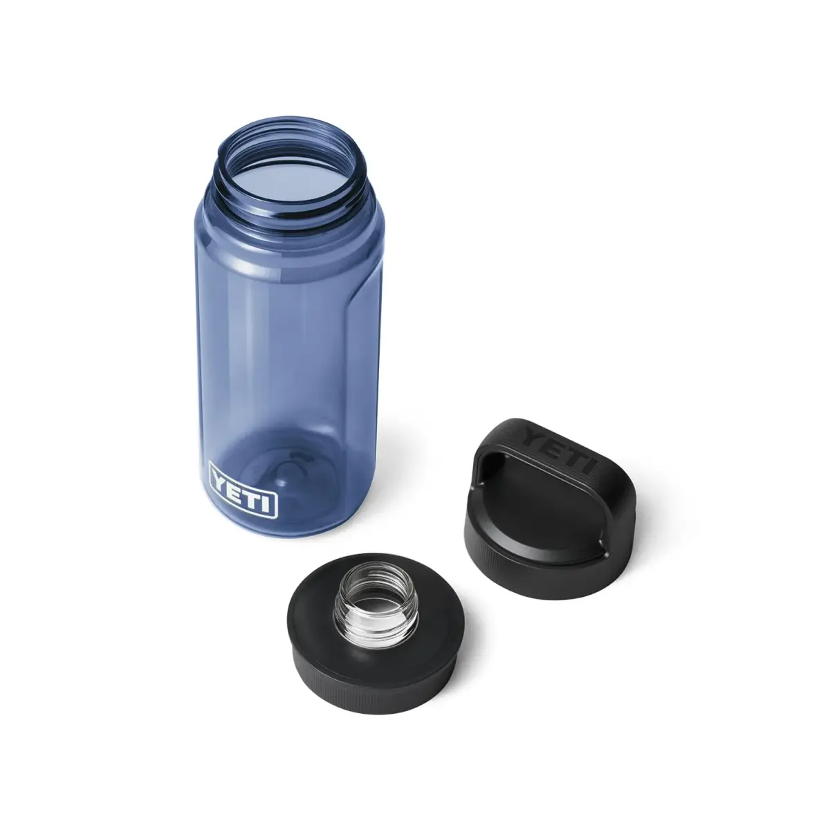 YETI Yonder 600 ml/20 oz Water Bottle with Leakproof Yonder Chug Cap, Navy | Shatter-Resistant Hydration for Active Lifestyles - view 6