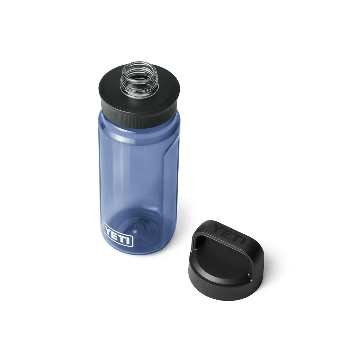 YETI Yonder 600 ml/20 oz Water Bottle with Leakproof Yonder Chug Cap, Navy | Shatter-Resistant Hydration for Active Lifestyles - view 3