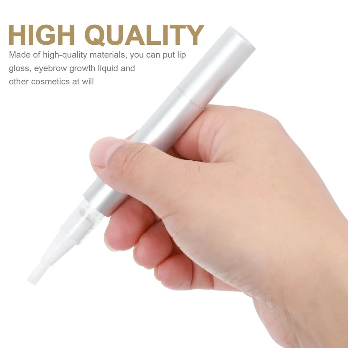 FRCOLOR Empty Nail Oil Pen Tube 4-Pack 3ml (0.1 Fl Oz) | Refillable Cosmetic Applicator for Travel - view 6