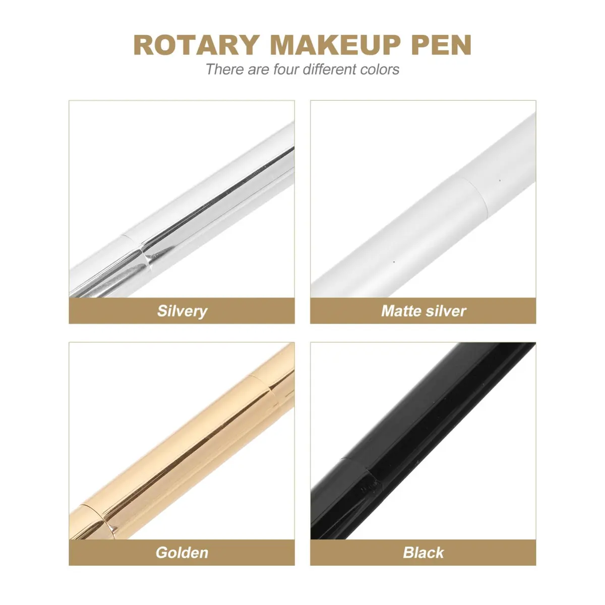 FRCOLOR Empty Nail Oil Pen Tube 4-Pack 3ml (0.1 Fl Oz) | Refillable Cosmetic Applicator for Travel - view 4
