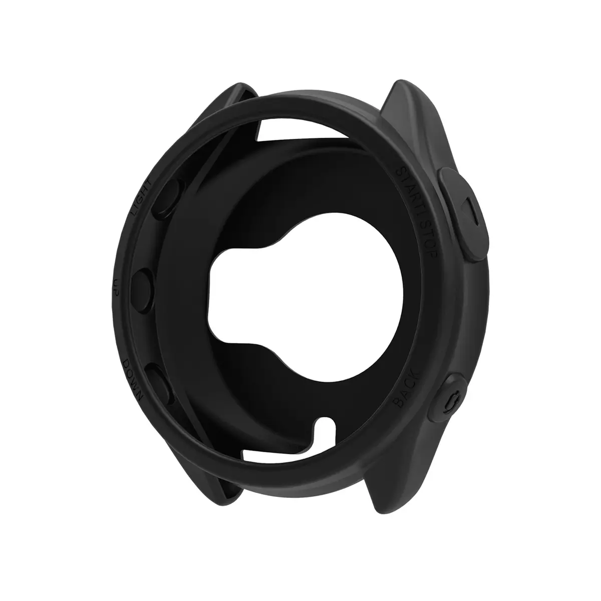 TenCloud Silicone Watch Cases Cover for Garmin Forerunner 965 | 3 Pack, Soft & Protective (Black+Red+Grey) - view 5