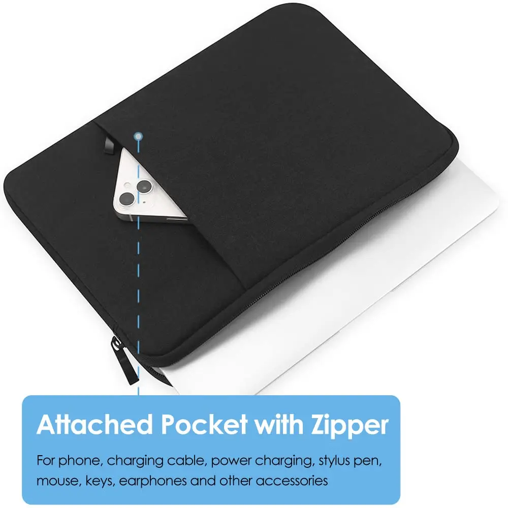 ProElife Water-Resistant Laptop Sleeve Case for MacBook Air 15 Inch M5 M4 M3 M2 (2023-2026) | 38cm (15 Inch) - view 6
