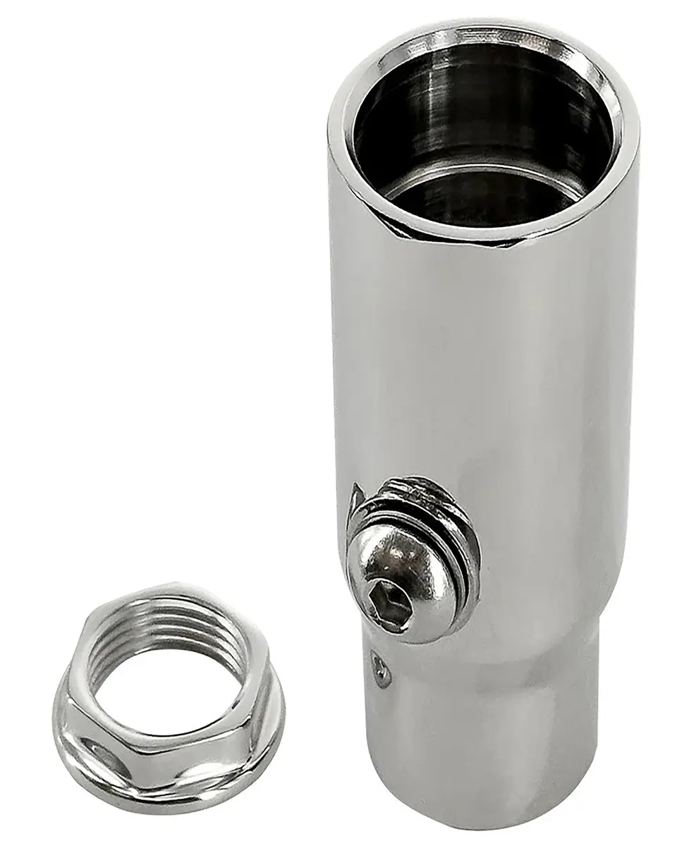 SEAVIEW 1"-14 Actuated Adapter for Starlink | Marine-Grade Stainless Steel, 3-5/8" Tall - view 3