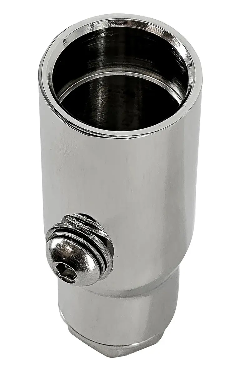 SEAVIEW 1"-14 Actuated Adapter for Starlink | Marine-Grade Stainless Steel, 3-5/8" Tall - view 4