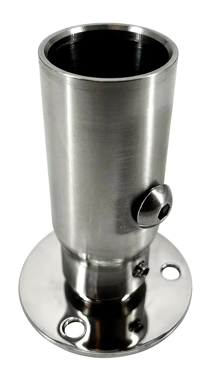 SEAVIEW 1"-14 Actuated Adapter Compatible with Starlink Standard & Enterprise | Marine-Grade Stainless Steel - main product image