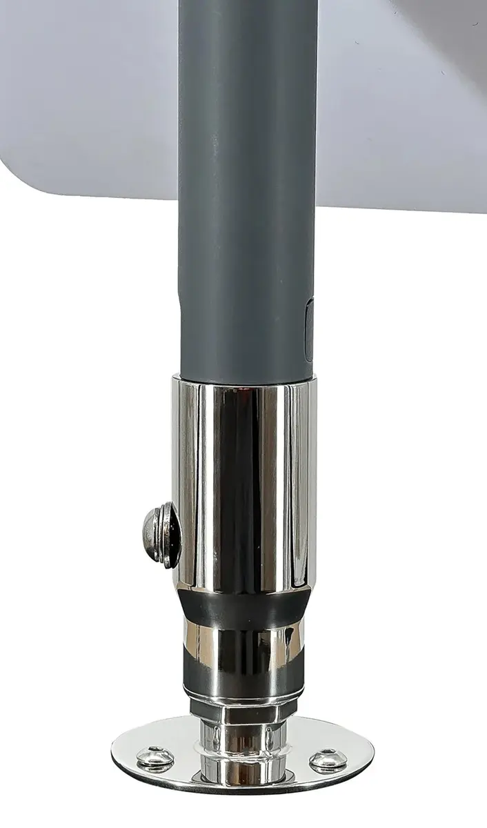 SEAVIEW 1"-14 Actuated Adapter Compatible with Starlink Standard & Enterprise | Marine-Grade Stainless Steel - view 5