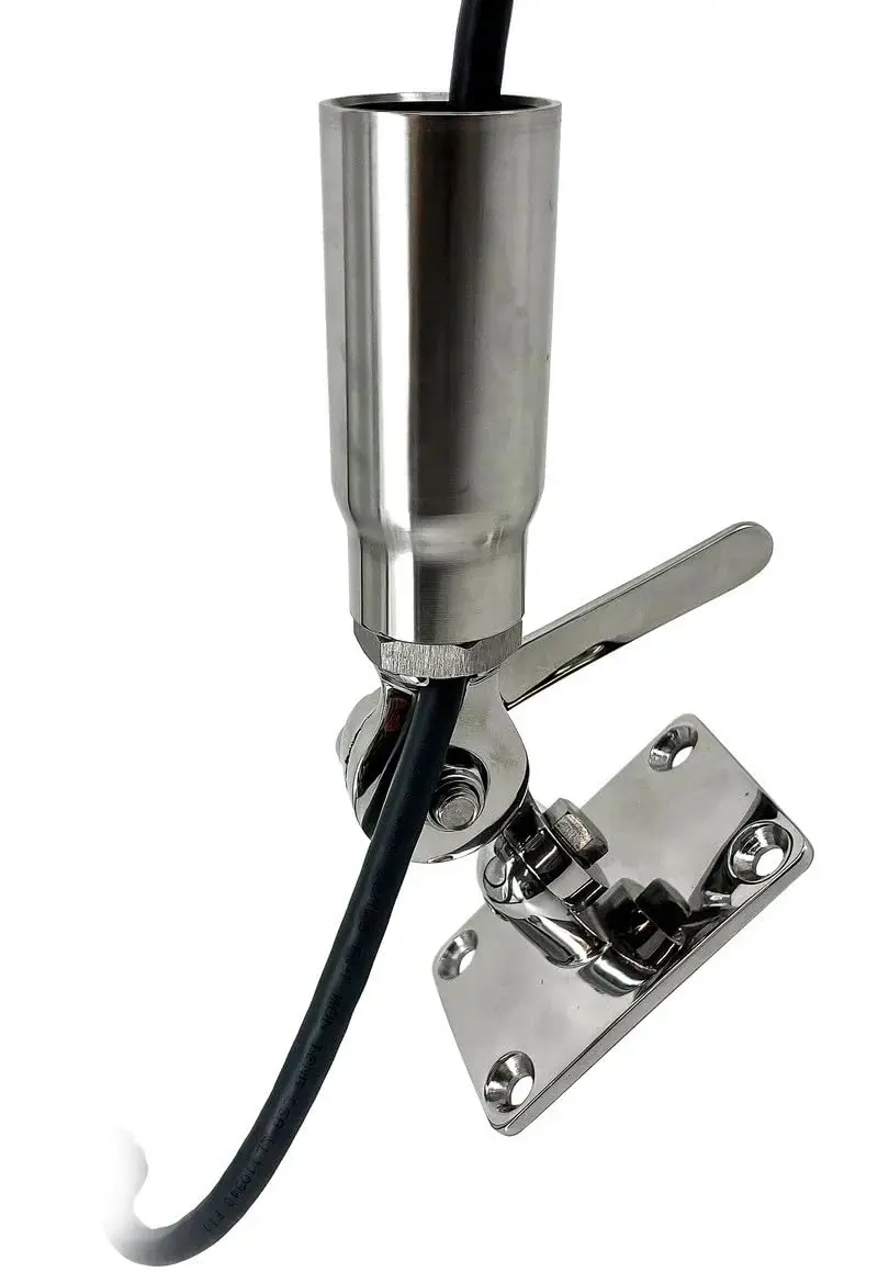 SEAVIEW 1"-14 Actuated Adapter Compatible with Starlink Standard & Enterprise | Marine-Grade Stainless Steel Adjustable Mount - view 8