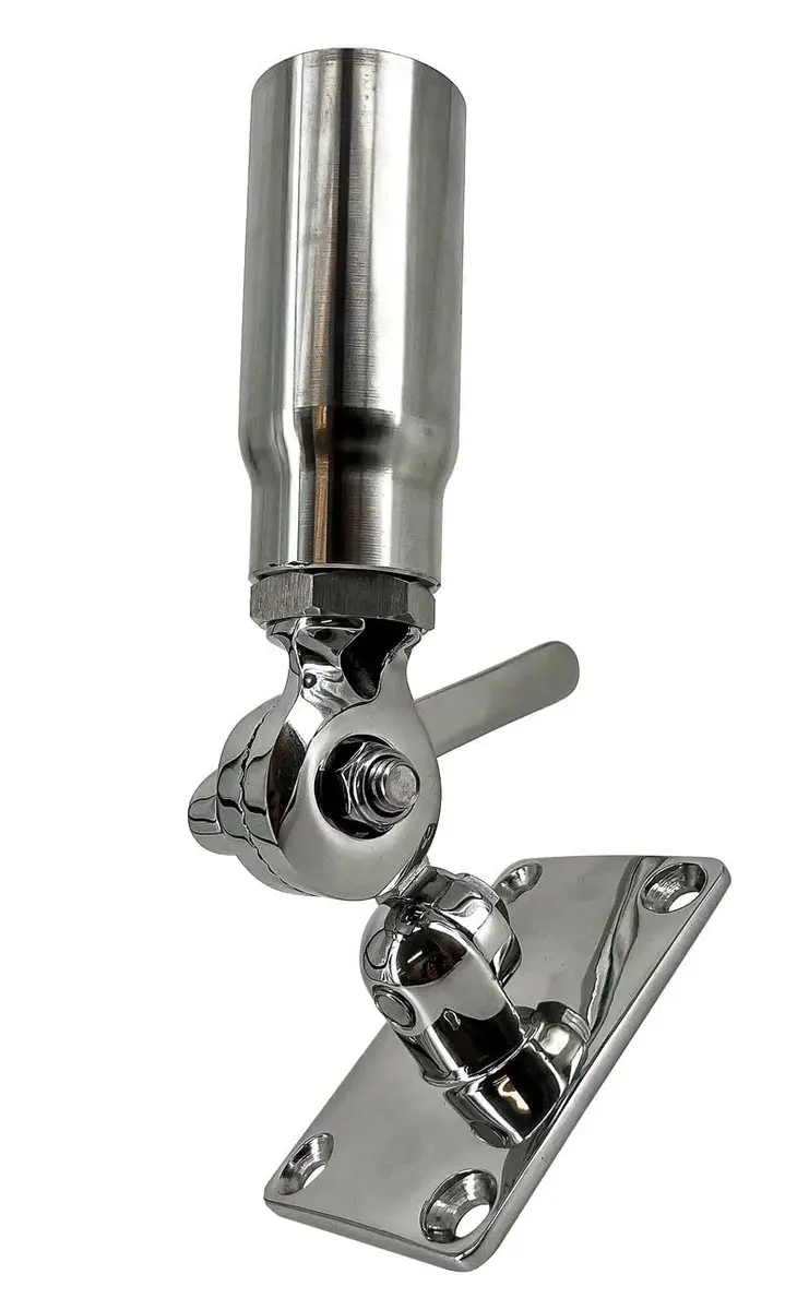 SEAVIEW 1"-14 Actuated Adapter Compatible with Starlink Standard & Enterprise | Marine-Grade Stainless Steel Adjustable Mount - view 5