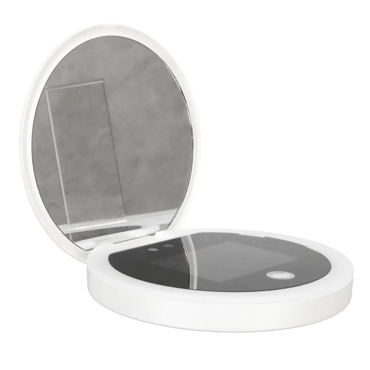 Dpofirs Portable Travel Compact Mirror with Camera & 2X Magnification, 9.7cm (3.5in) Lighted Pocket Mirror | Sunscreen Application Checker - view 9