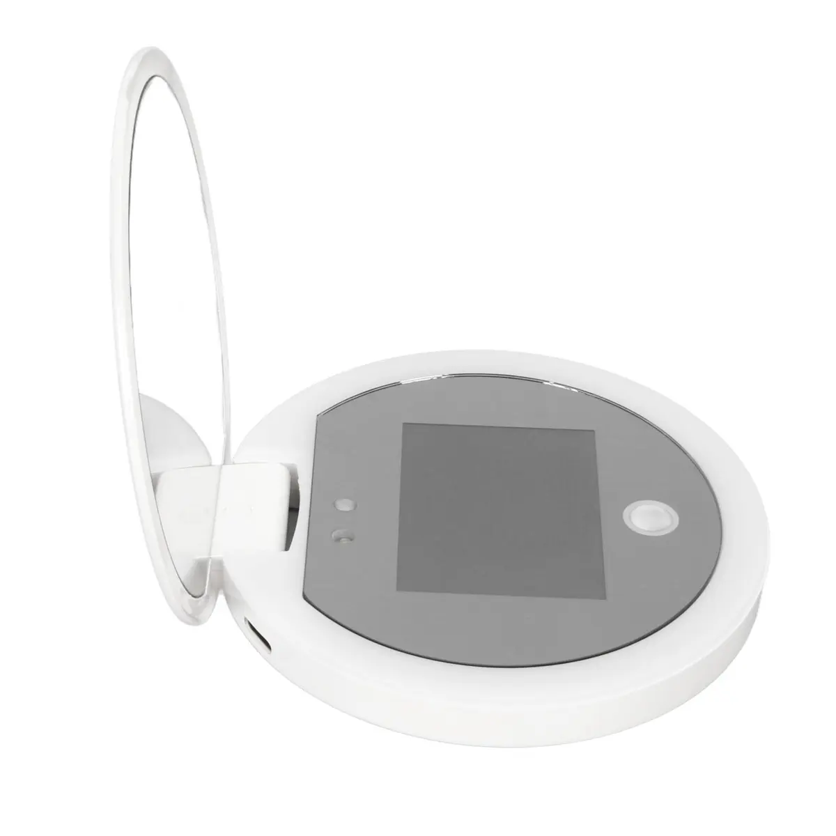 Dpofirs Portable Travel Compact Mirror with Camera & 2X Magnification, 9.7cm (3.5in) Lighted Pocket Mirror | Sunscreen Application Checker - view 3