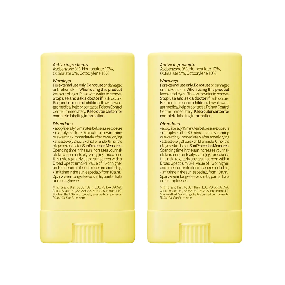 Sun Bum Kids SPF 50 Clear Sunscreen Face Stick 15ml (0.53 Fl Oz) | Hawaii 104 Act Compliant - view 5