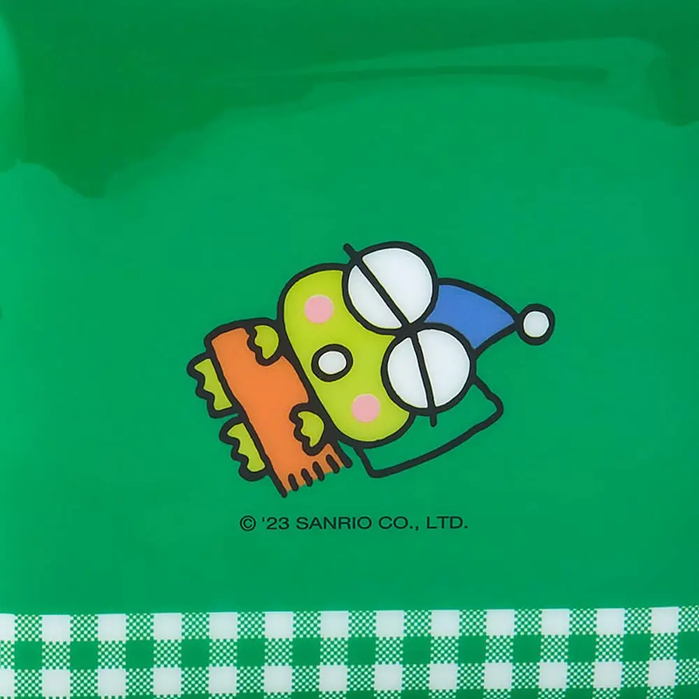 SANRIO Kerokeroppi Vinyl Wallet Green | Cute Anime PVC Wallet for Women - view 5