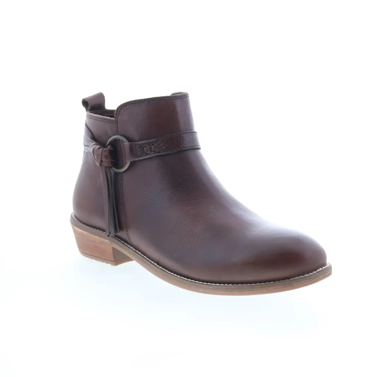 SoftWalk Women's Reade Chelsea Boot | Casual Ankle Boot with Fringe & Cushioned Footbed (8 Wide) - main product image