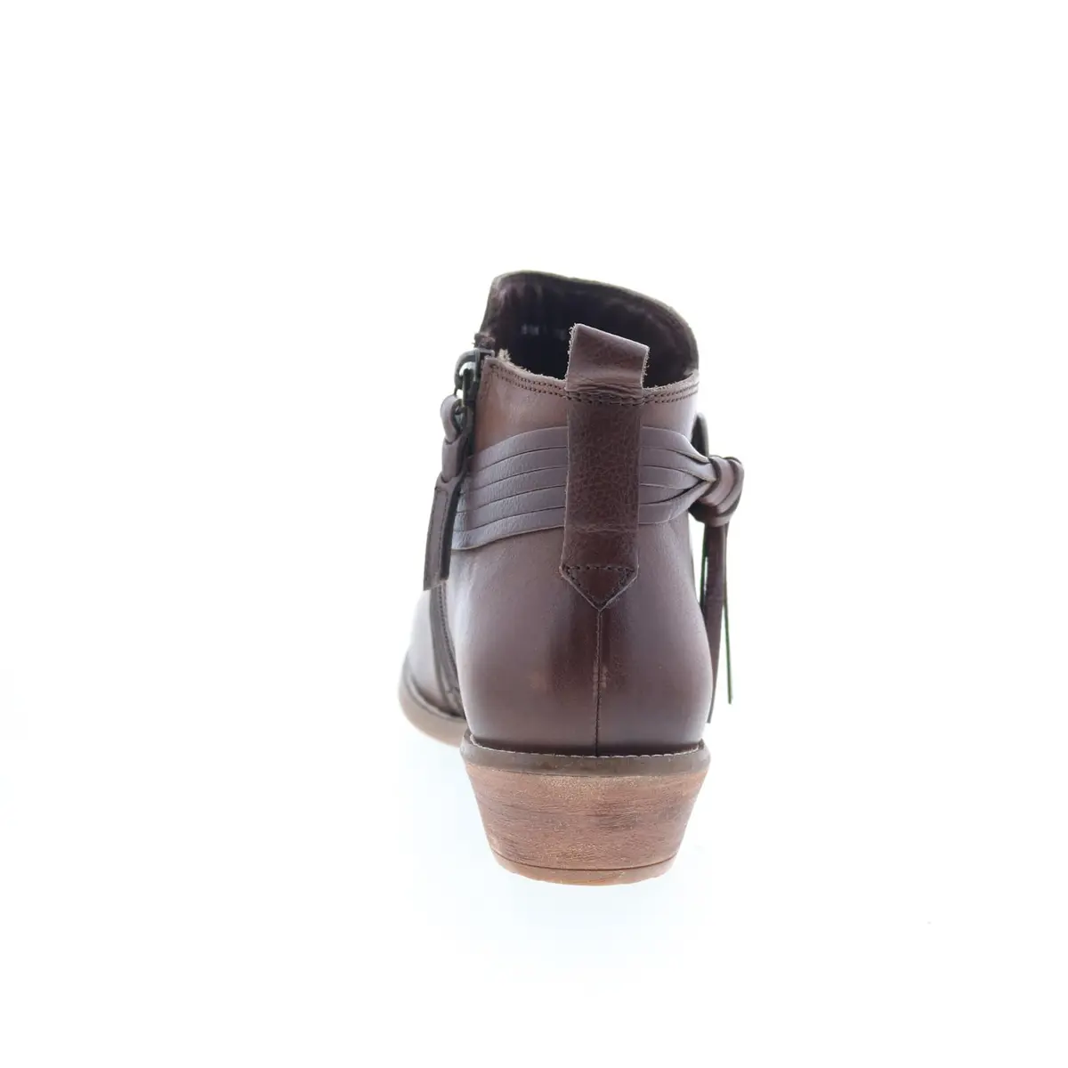 SoftWalk Women's Reade Chelsea Boot | Casual Ankle Boot with Fringe & Cushioned Footbed (8 Wide) - view 7