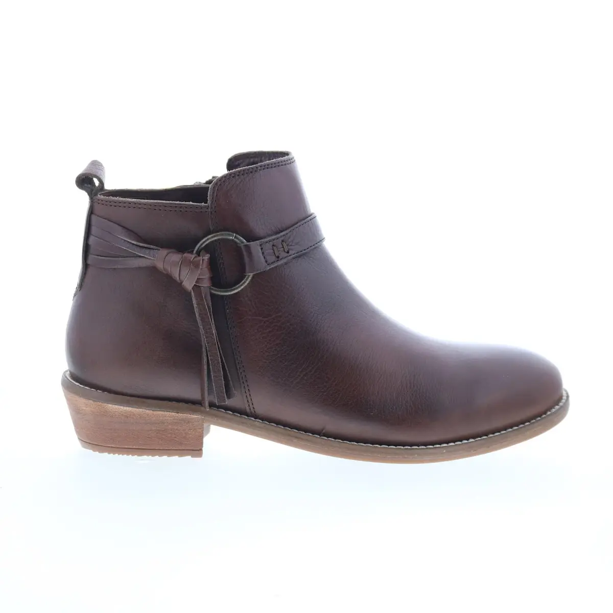 SoftWalk Women's Reade Chelsea Boot | Casual Ankle Boot with Fringe & Cushioned Footbed (8 Wide) - view 2