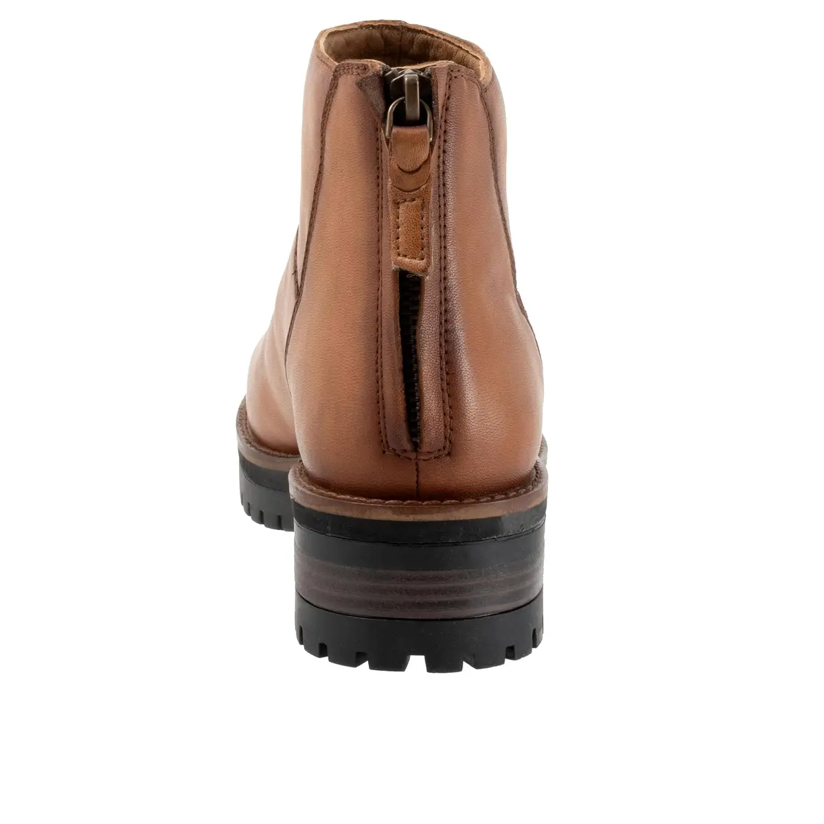 SoftWalk Elmhurst Leather Boot 9.5 Narrow | Ankle-High, Block Heel, Casual Fit - view 7