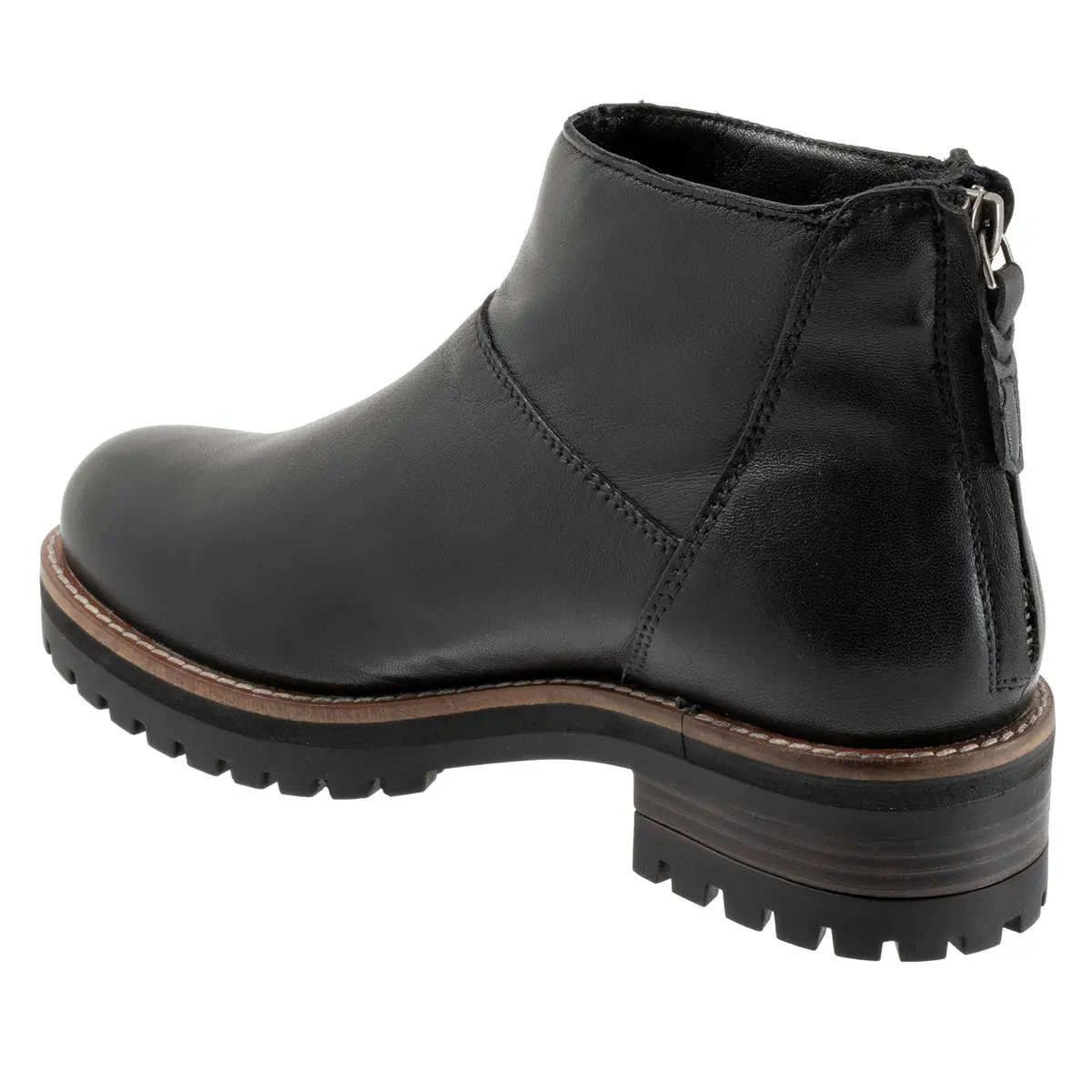 SoftWalk Elmhurst Women's Boot 9.5M | Leather Ankle Boot with Block Heel - view 7