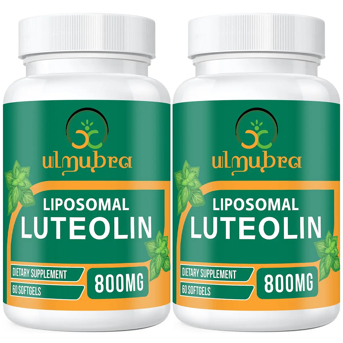 Ulmubra Liposomal Luteolin 800MG | Premium Antioxidant for Brain & Well-Being - main product image