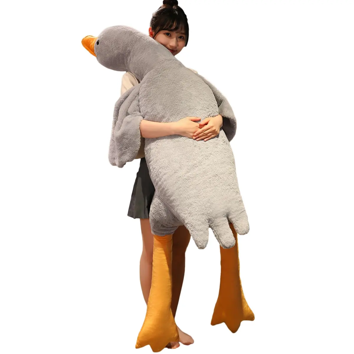 Doireum Swan Stuffed Animal 74.8" | Plush Bed Pillow & Decor for Kids & Adults - main product image