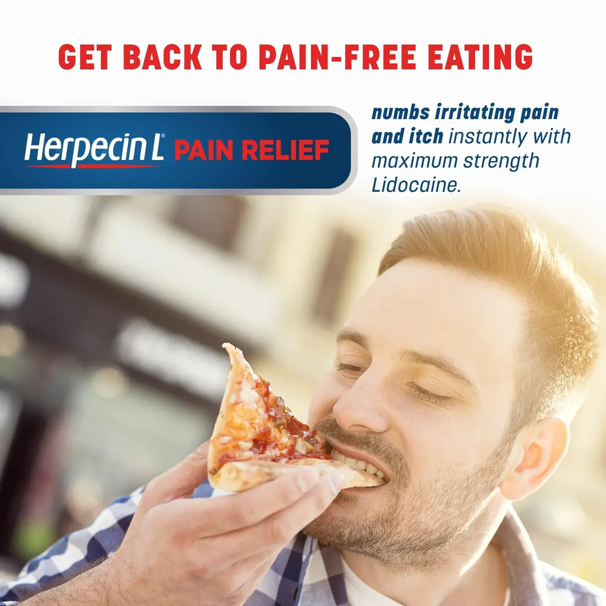 Herpecin-L Pain Relief Triple Action with Lidocaine 0.15 oz | Fast Cold Sore Relief, Infection Protection - view 4