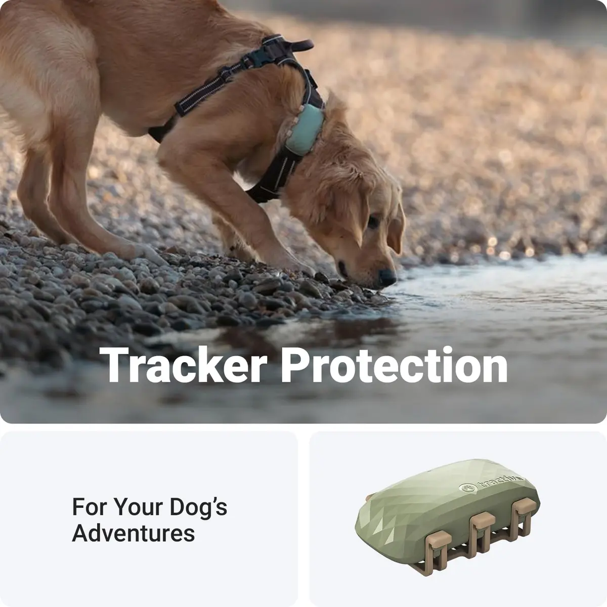 Tractive GPS Dog XL Tracker Rubber Attachment Clips (Pack of 3) | Fits Collars Up to 1.6 Inches Wide - view 5