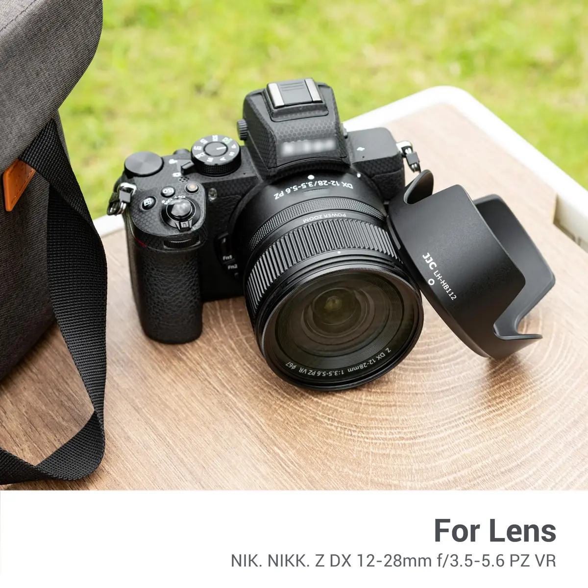 JJC Lens Hood for Nikon NIKKOR Z DX 12-28mm f/3.5-5.6 PZ VR Lens | Reversible Bayonet Mount Shade - view 7