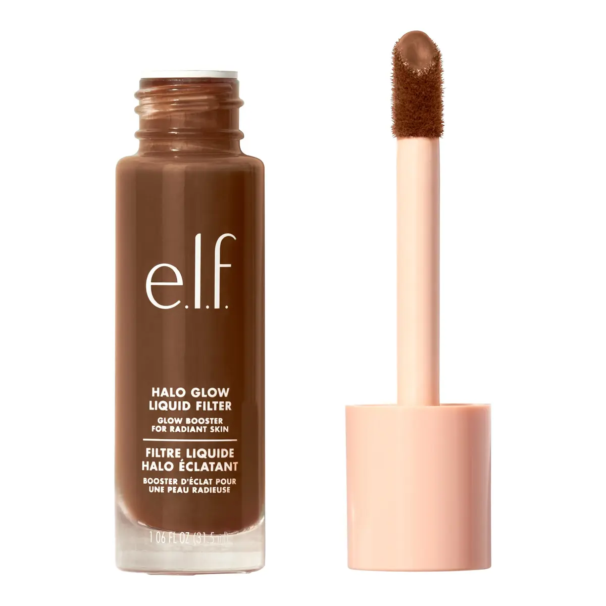 e.l.f. Halo Glow Liquid Filter 8.5 Rich | Hydrating Complexion Boost for All Skin Types - main product image
