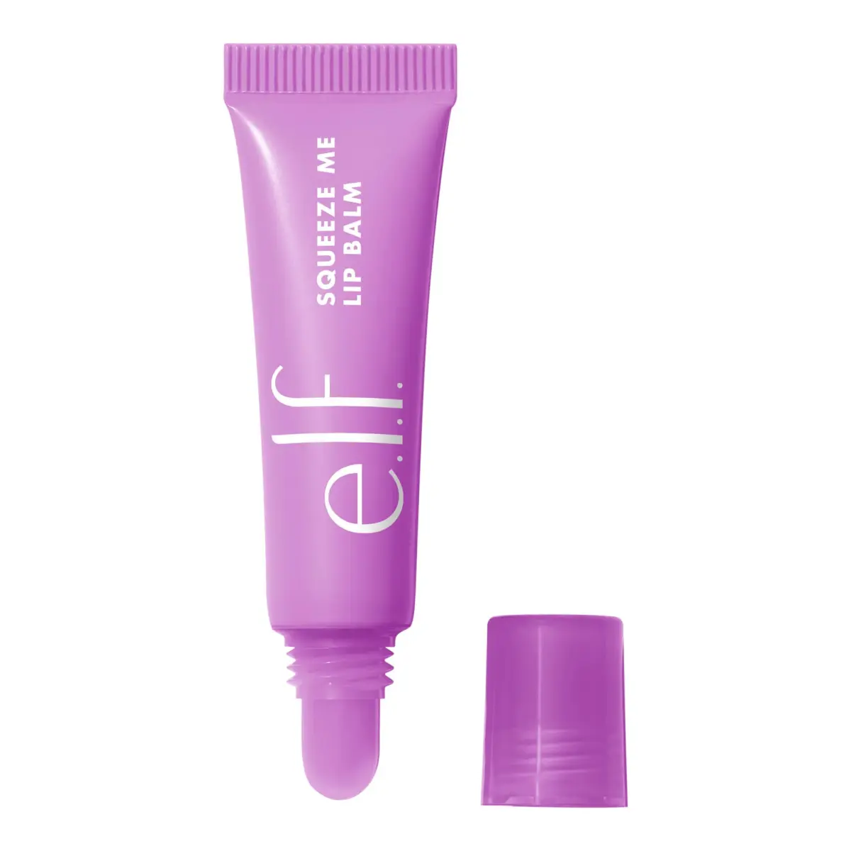 e.l.f. Squeeze Me Lip Balm, Grape 6ml (0.21 Fl Oz) | Hydrating & Nourishing with Hyaluronic Acid - main product image