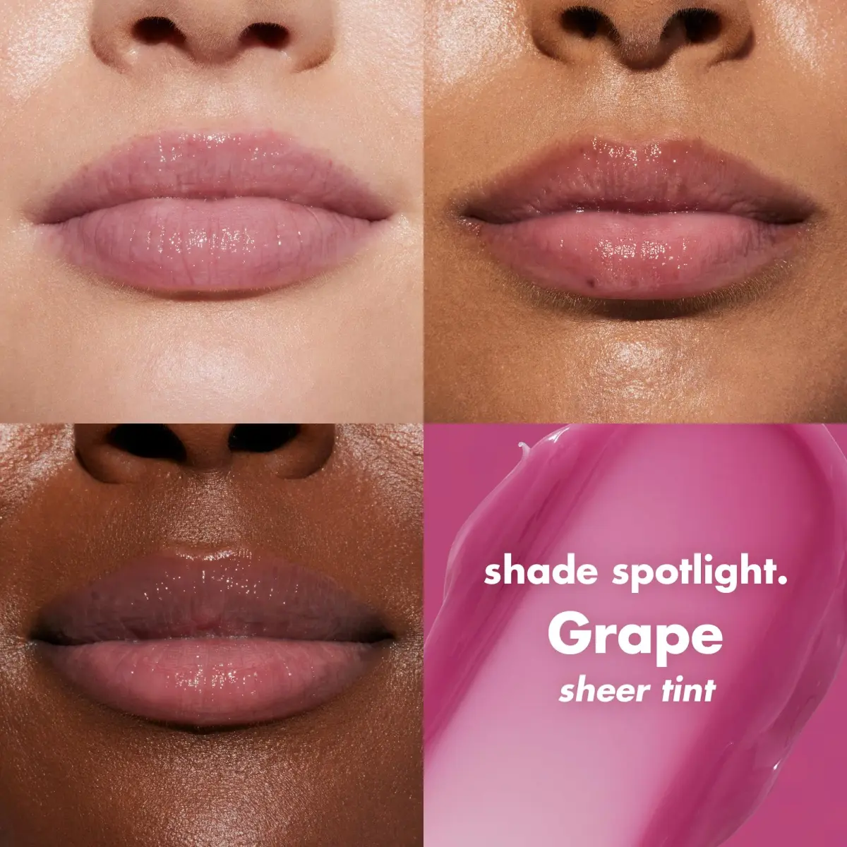 e.l.f. Squeeze Me Lip Balm, Grape 6ml (0.21 Fl Oz) | Hydrating & Nourishing with Hyaluronic Acid - view 2