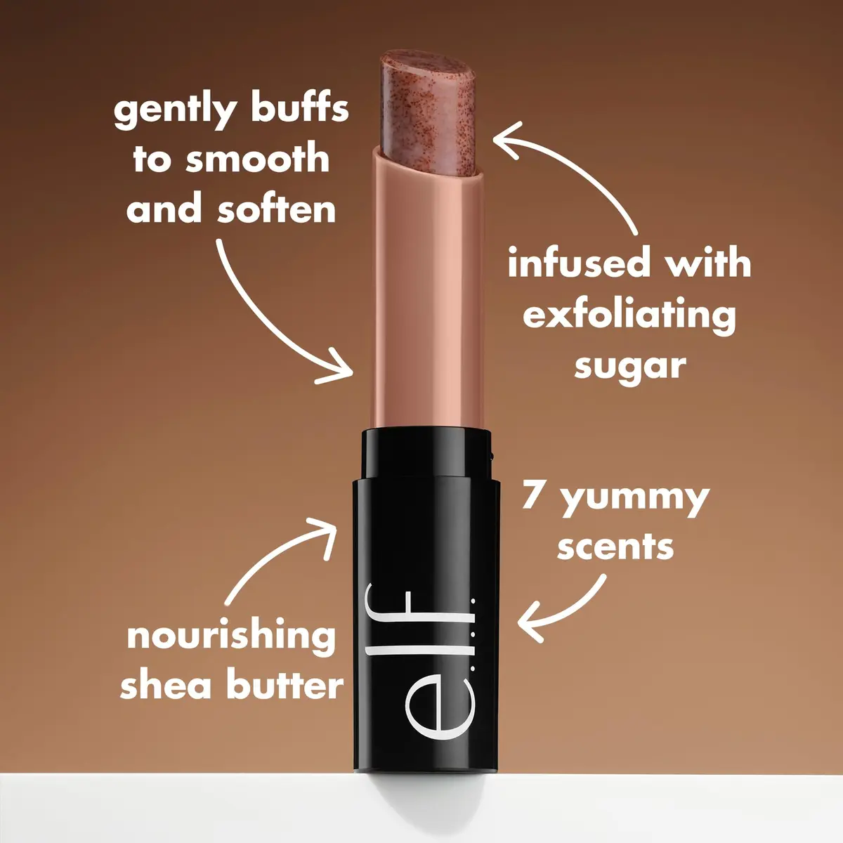 e.l.f. Lip Exfoliator Coffee Sugar Scrub 0.10 oz (2.83 g) | Exfoliates & Smooths Lips - view 4