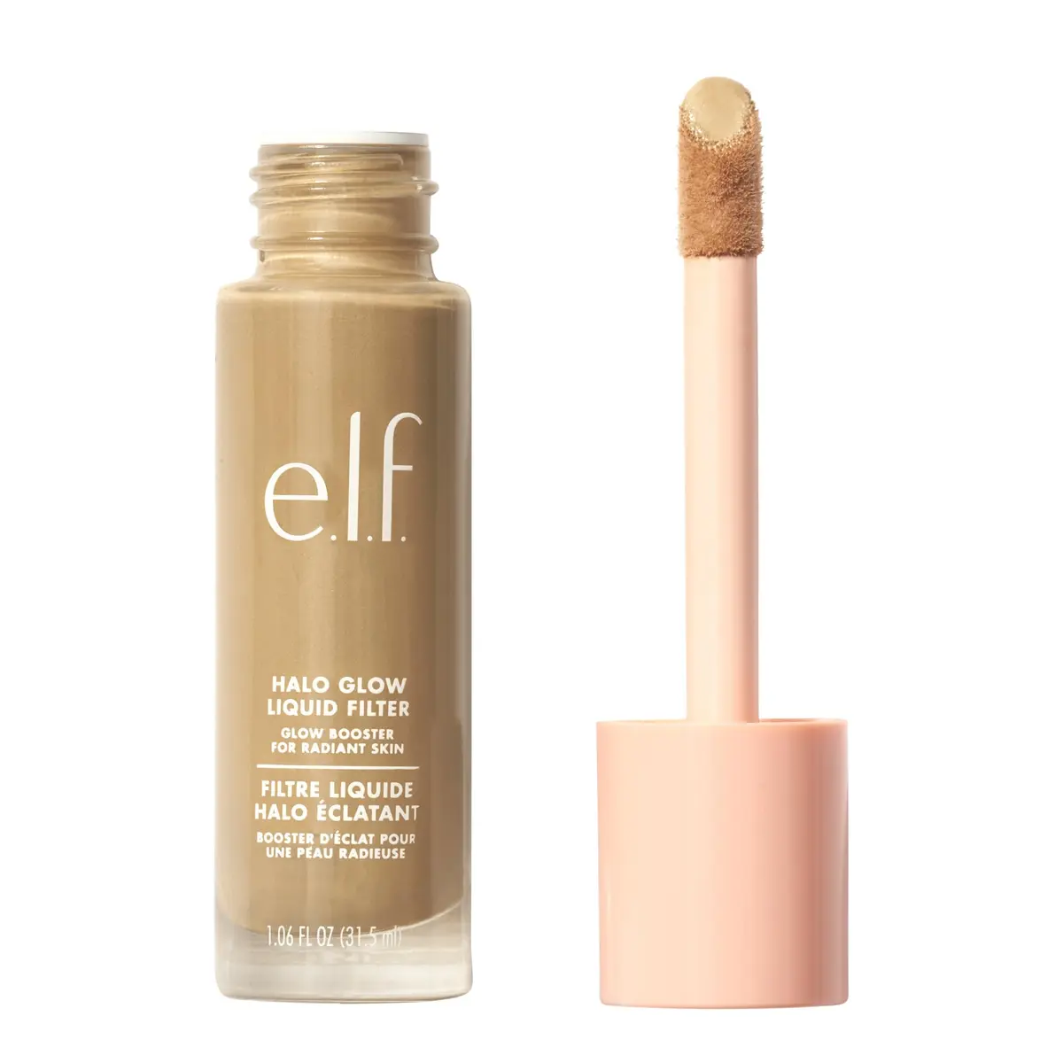 e.l.f. Halo Glow Liquid Filter 3.5 Medium | Hydrating Complexion Boost for All Skin Types - main product image
