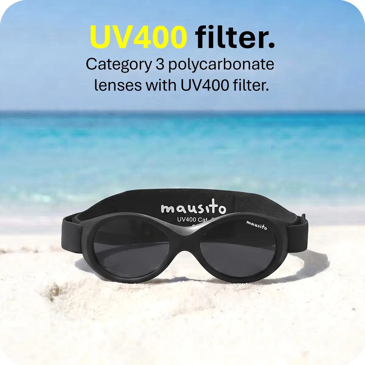 Mausito Baby Sunglasses (0-24 months) | Flexible UV400 Protection for Infants - view 3