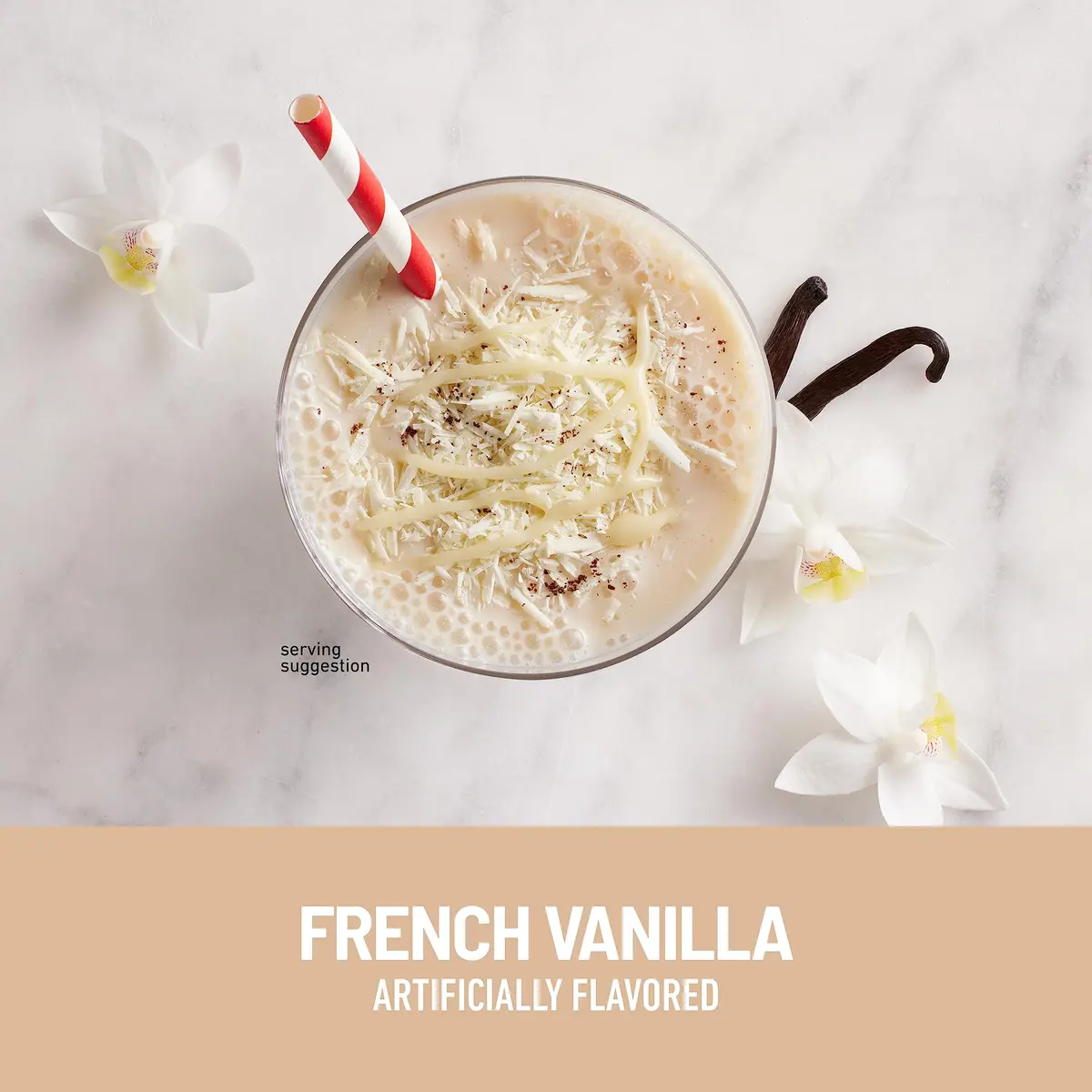 SlimFast Meal Replacement Powder French Vanilla | 52 Servings | 10g Protein, Gluten-Free, On-the-Go - view 2
