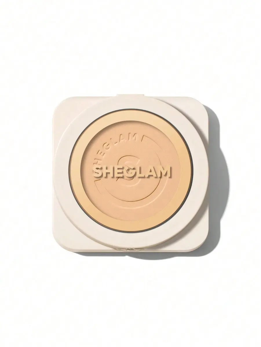 SHEGLAM Skin-Focus Full Coverage Powder Foundation 0.39oz | Oil-Control, Matte Finish, Cruelty-Free - main product image